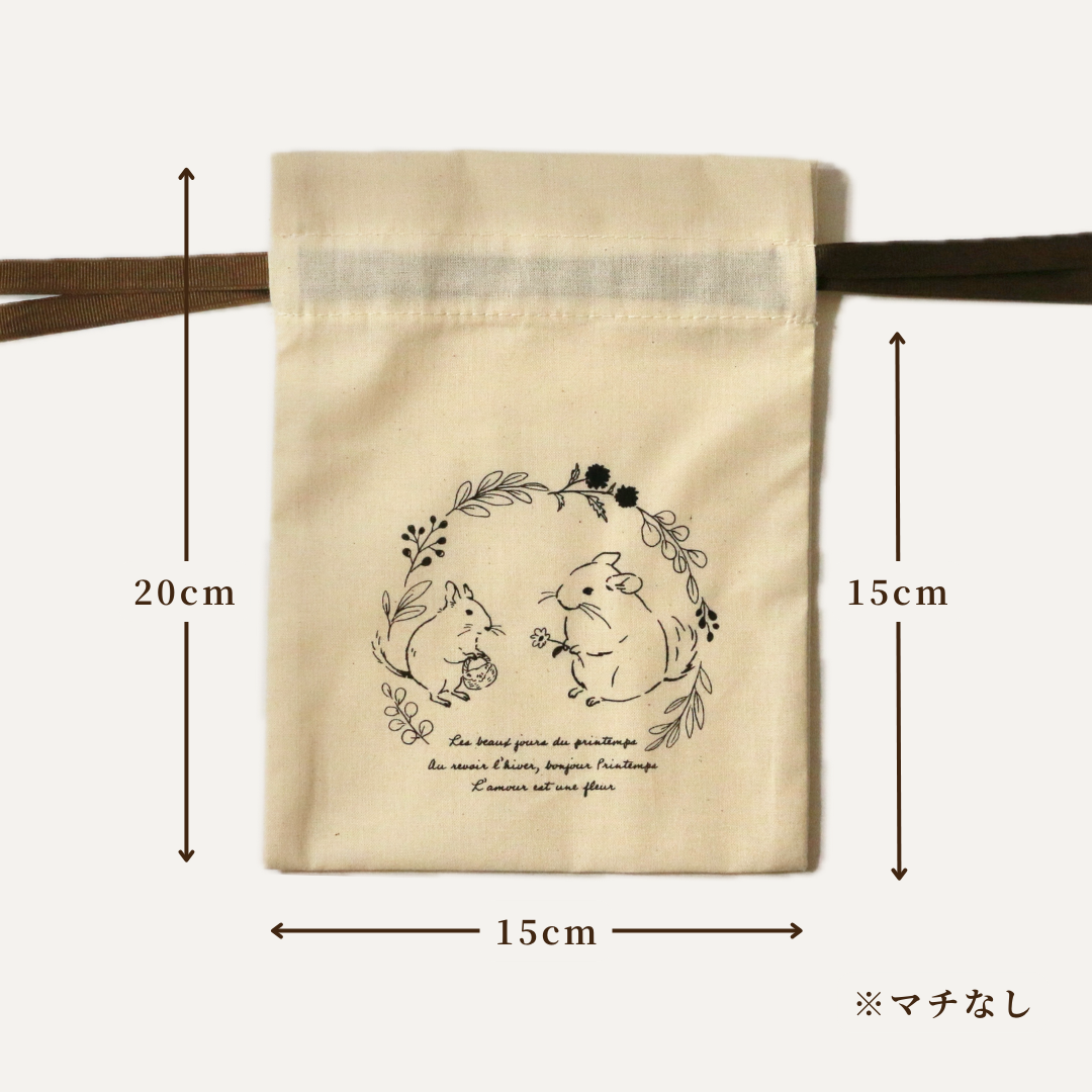 マルククラウンコラボ|巾着型ギフトラッピングバッグ
