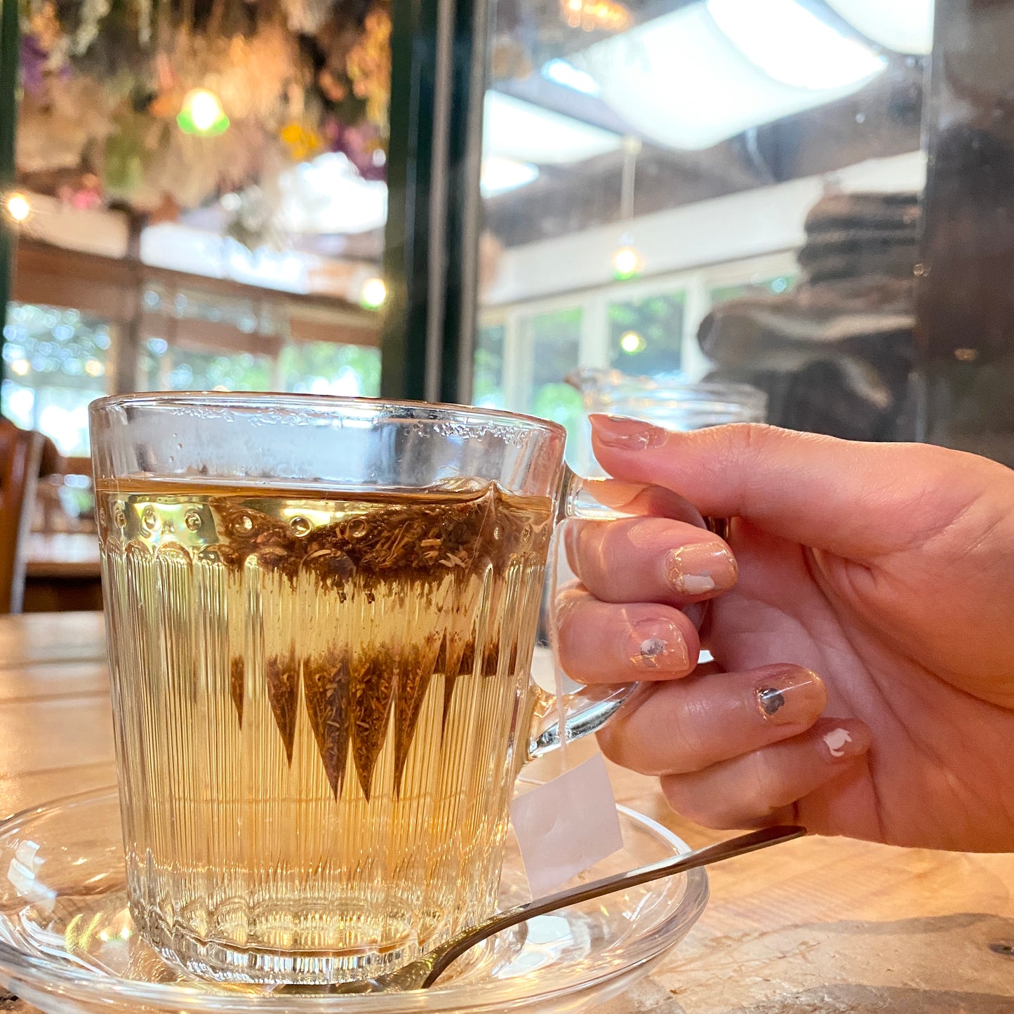 チンチラのネイルシール(使用例)