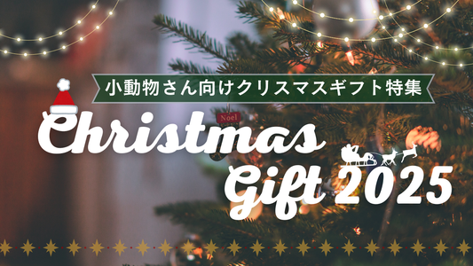 【2025年版】小動物さん向けクリスマスギフト特集｜うちの子クリスマスBOX（デグー・チンチラ・うさぎ・ハムスター）
