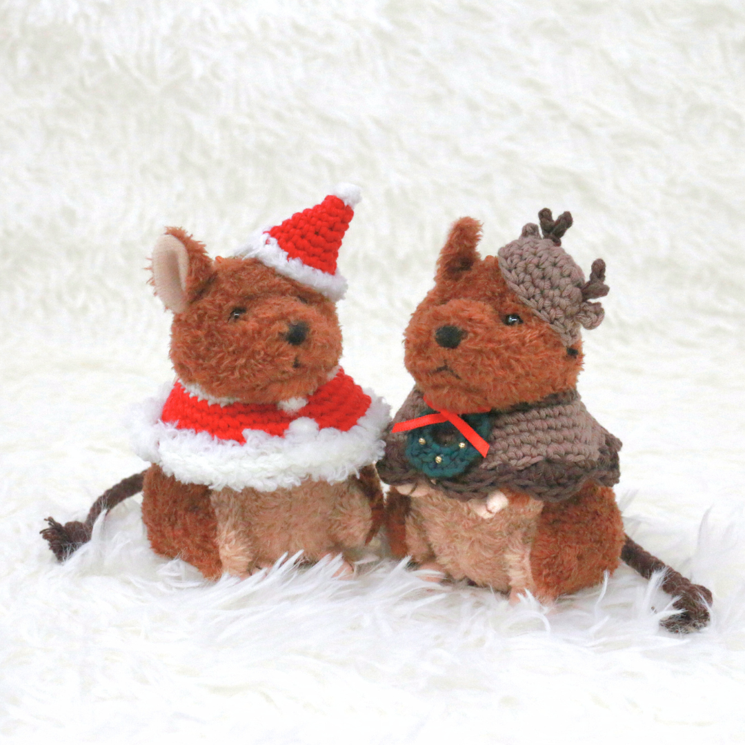 トナカイさんコスチューム （ケープ＆帽子）<クリスマス限定>【sucoro.】