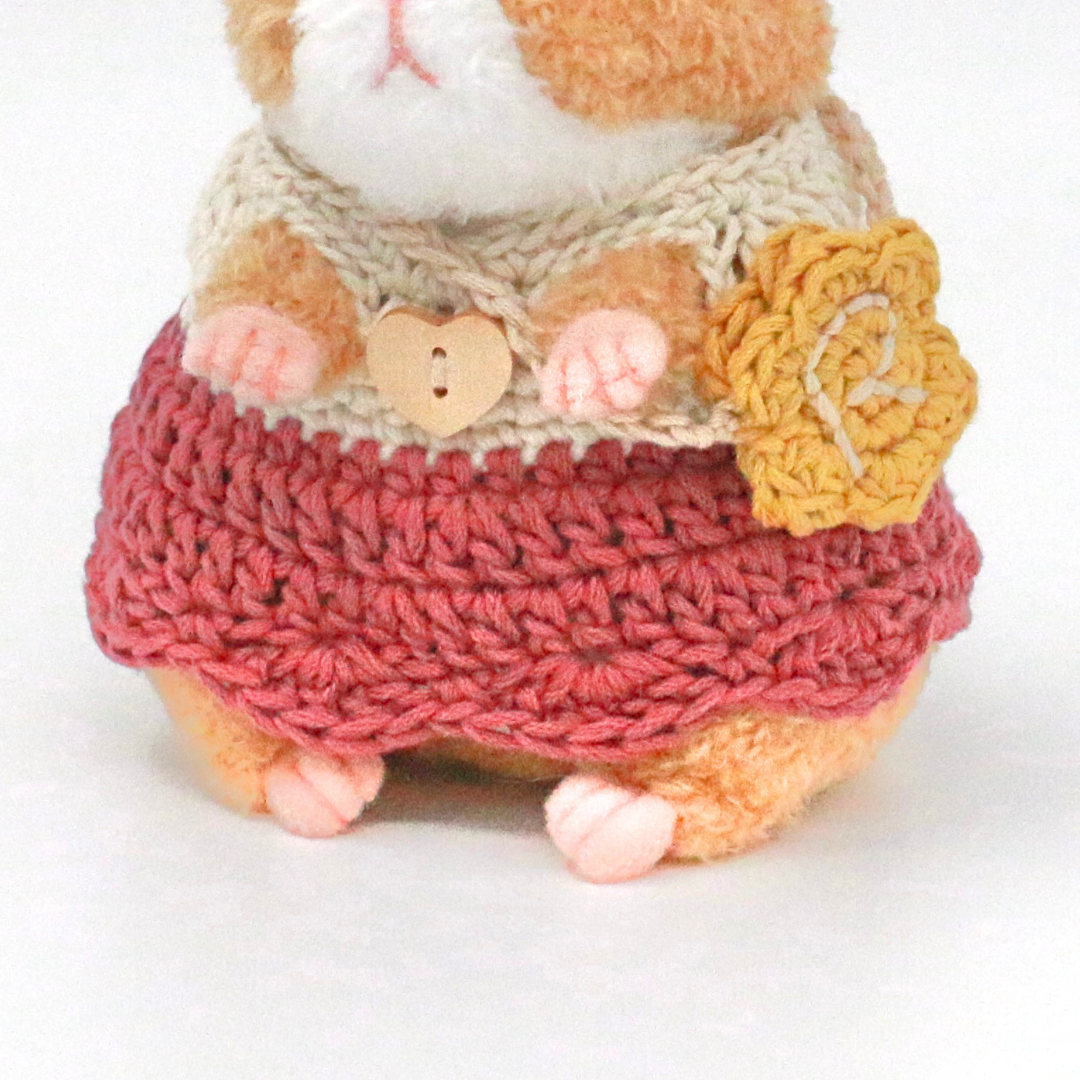 ワンピース＆ポシェット＜モルモットのぬいぐるみ専用＞【sucoro.】