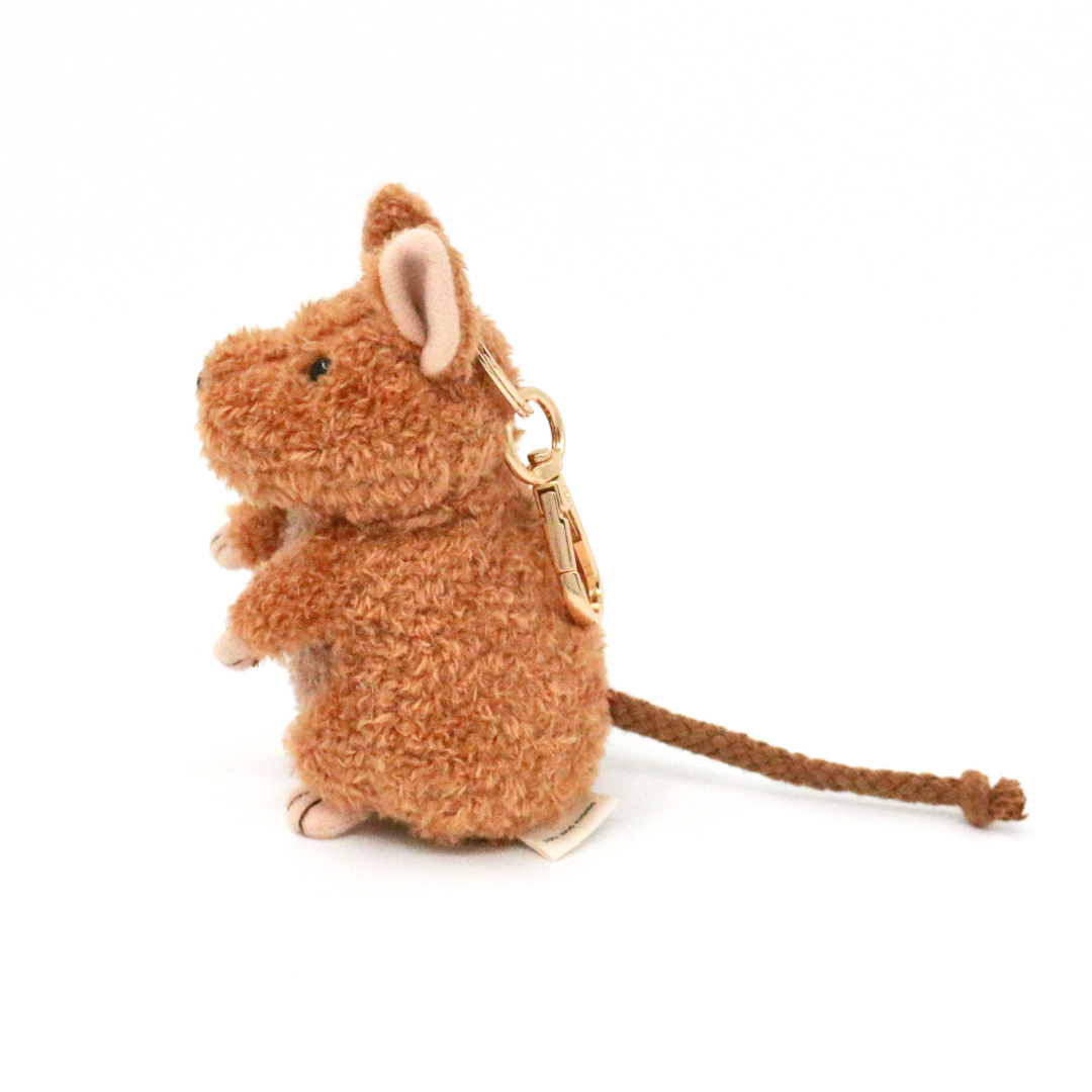 デグーのぬいぐるみチャーム（サンド）