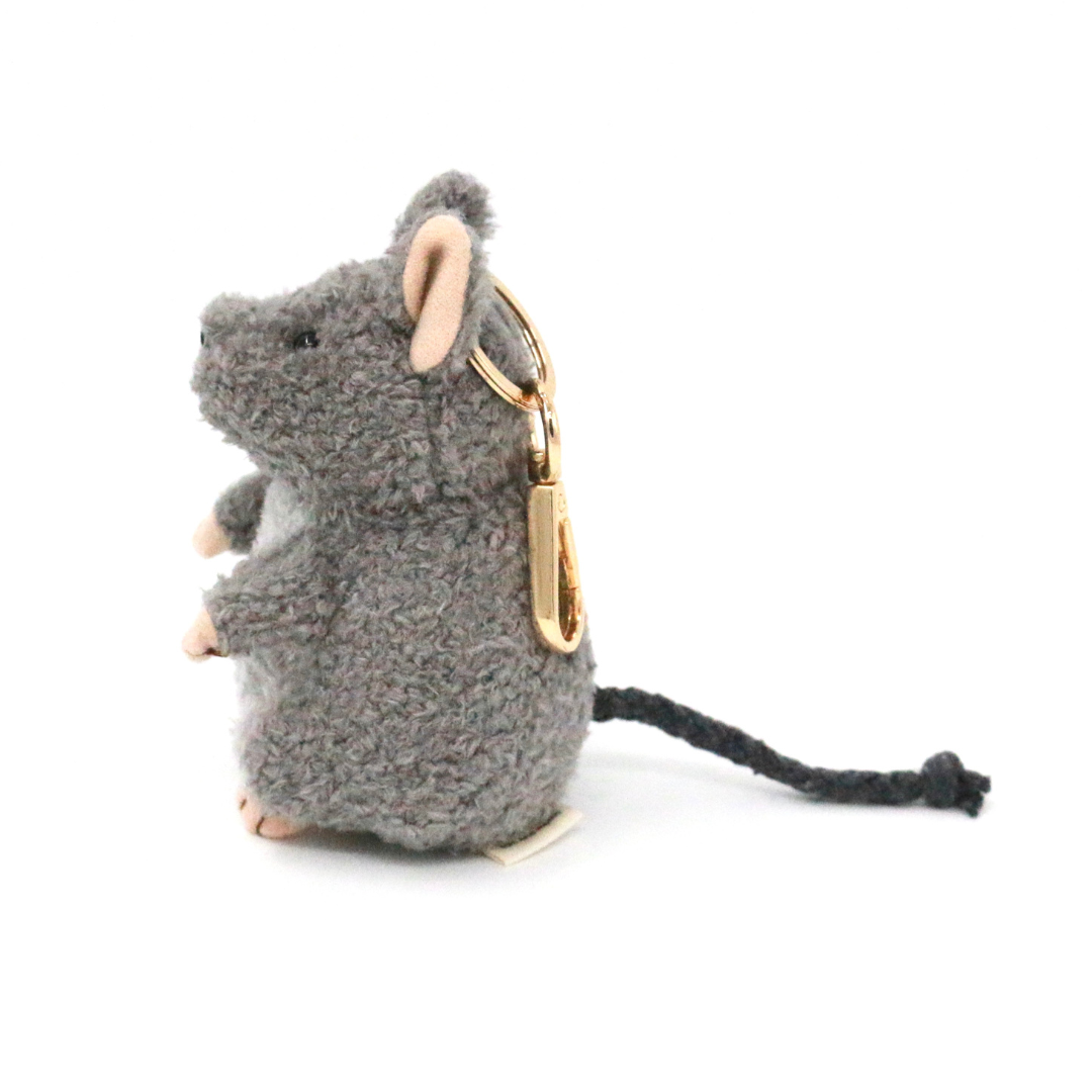 デグーのぬいぐるみチャーム（ブルー）