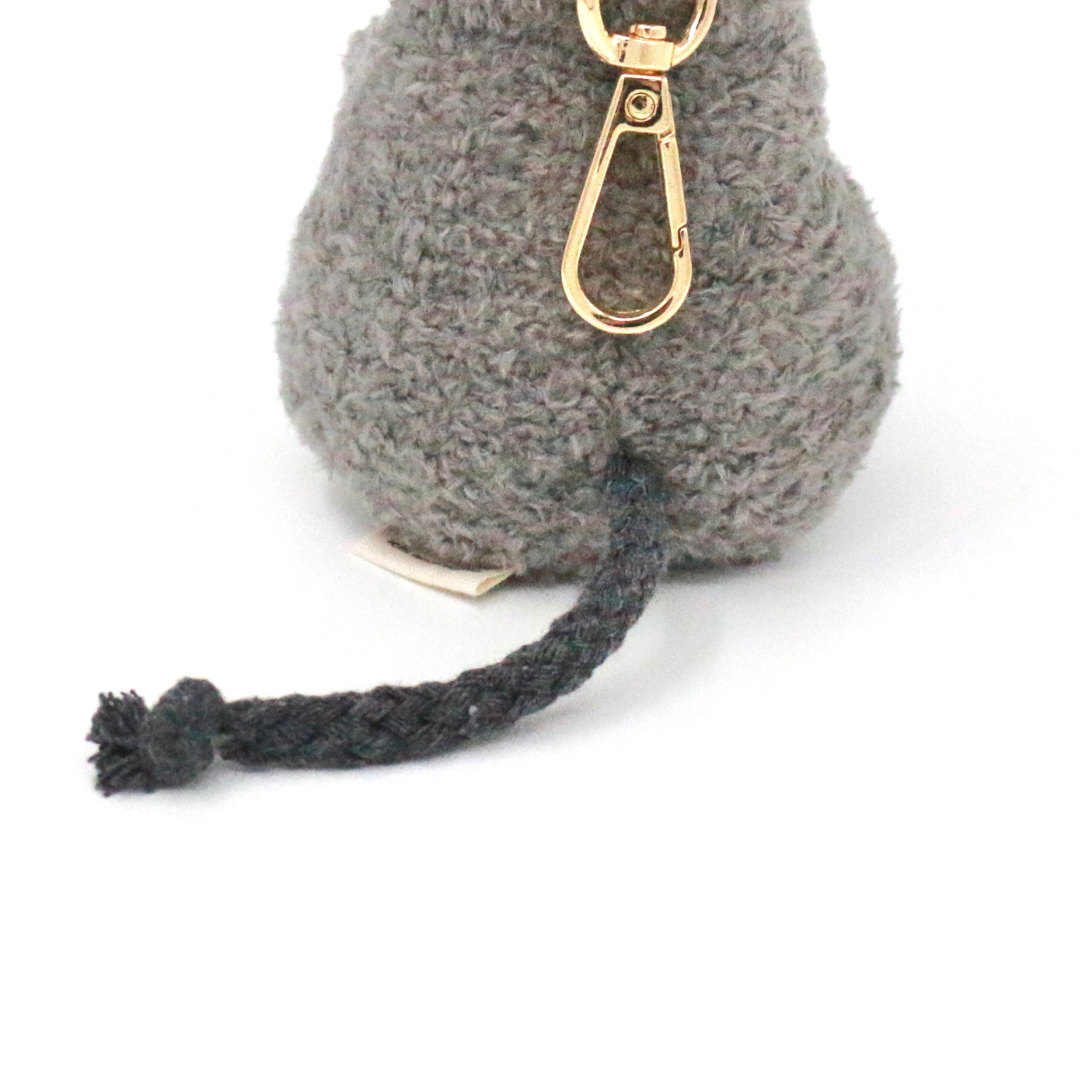 デグーのぬいぐるみチャーム（ブルー）