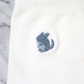 チンチラ刺繍靴下（マーカーチャーム付き）