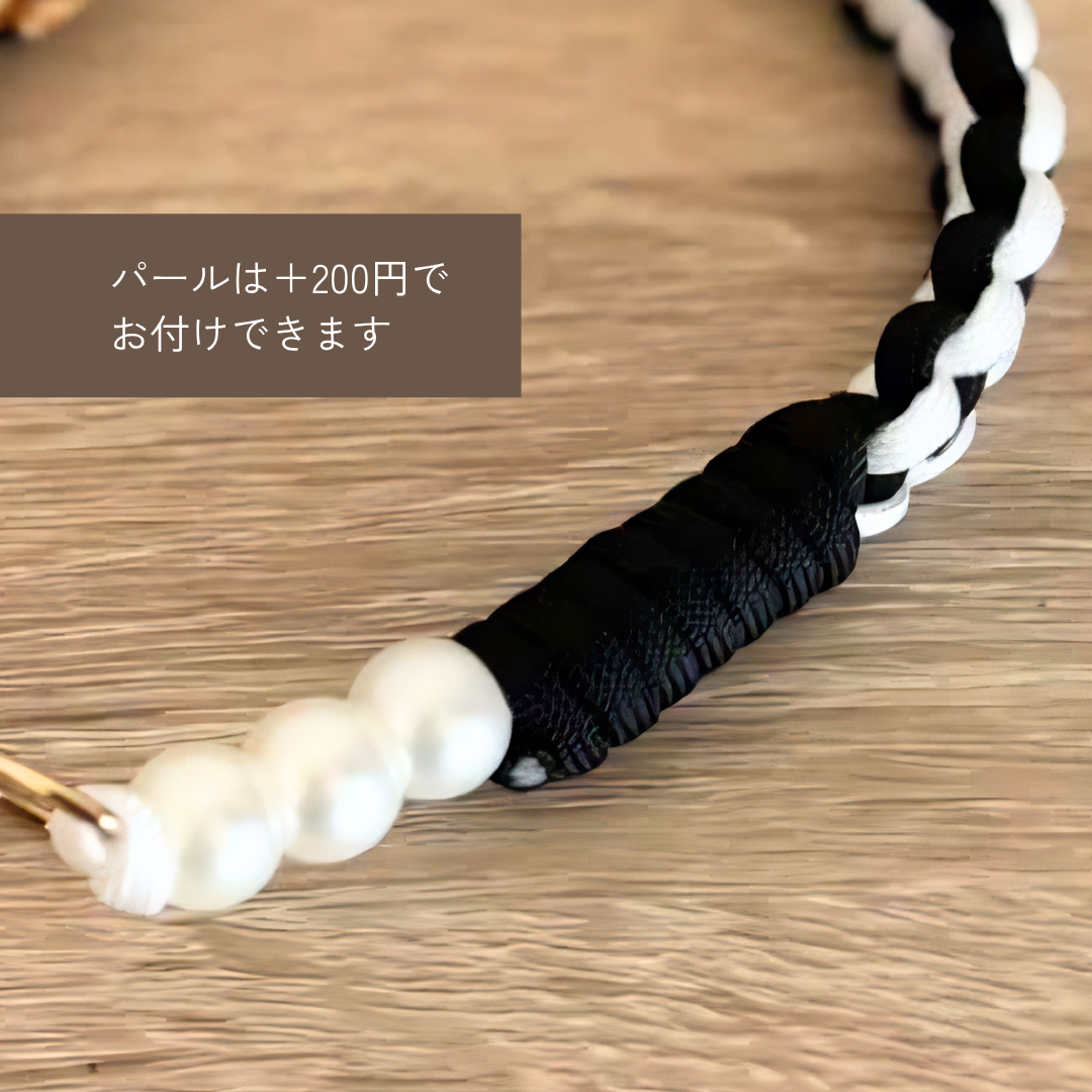 オーダーメイド・もふいろブレスレット【うや】