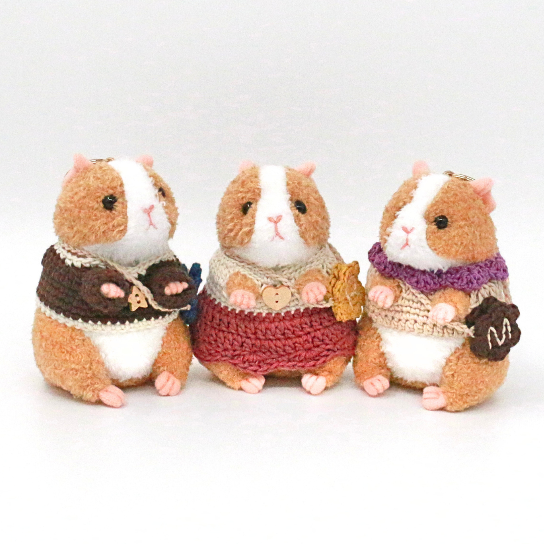 ワンピース＆ポシェット＜モルモットのぬいぐるみ専用＞【sucoro.】