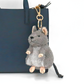 デグーのぬいぐるみチャーム（ブルー）
