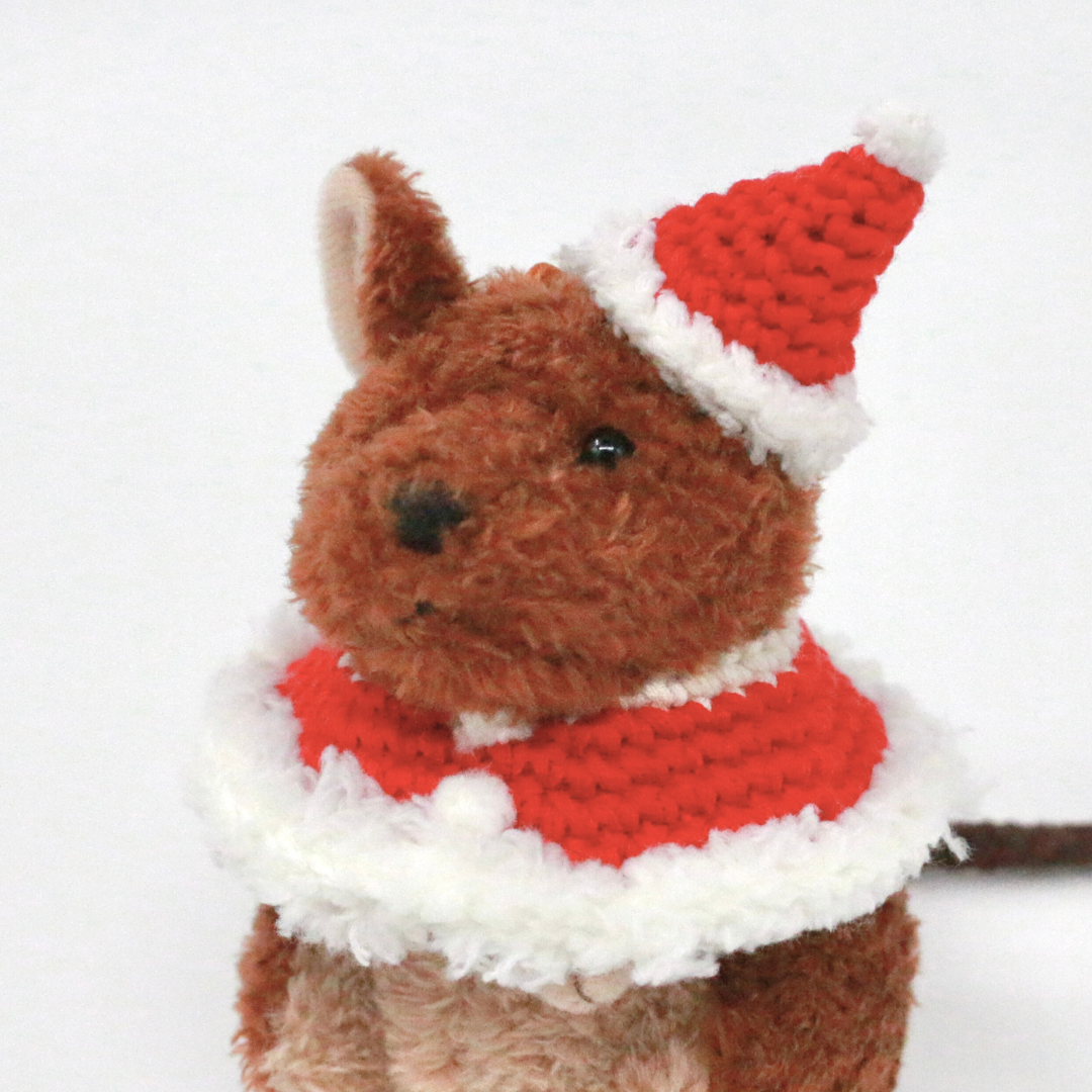 サンタさんコスチューム （ケープ＆帽子）<クリスマス限定>【sucoro.】