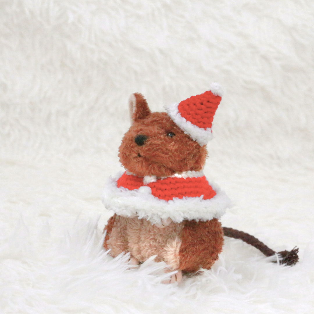 サンタさんコスチューム （ケープ＆帽子）<クリスマス限定>【sucoro.】