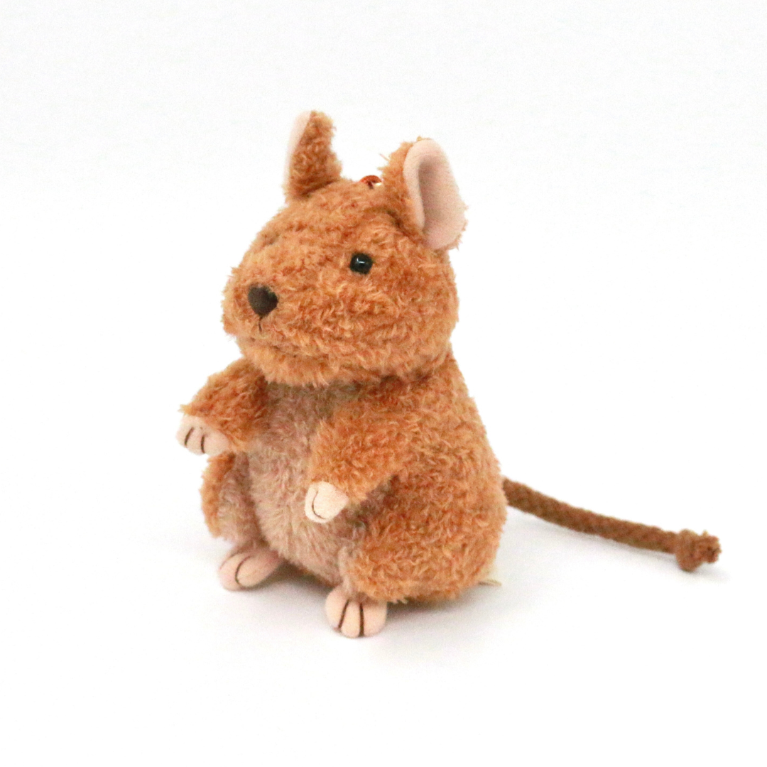デグーのぬいぐるみチャーム（サンド）