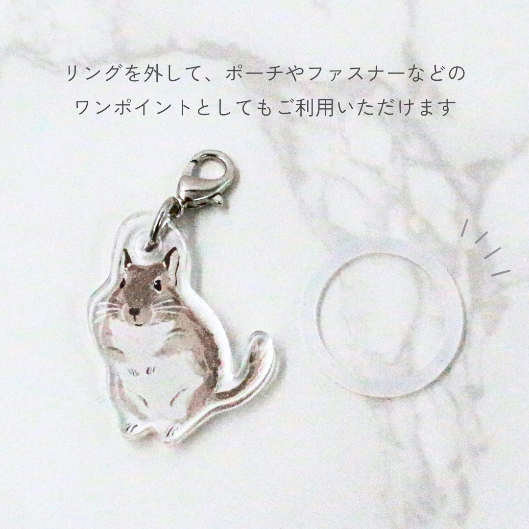 デグーのマーカーチャーム【Mark Crown】＜ギフペット限定＞